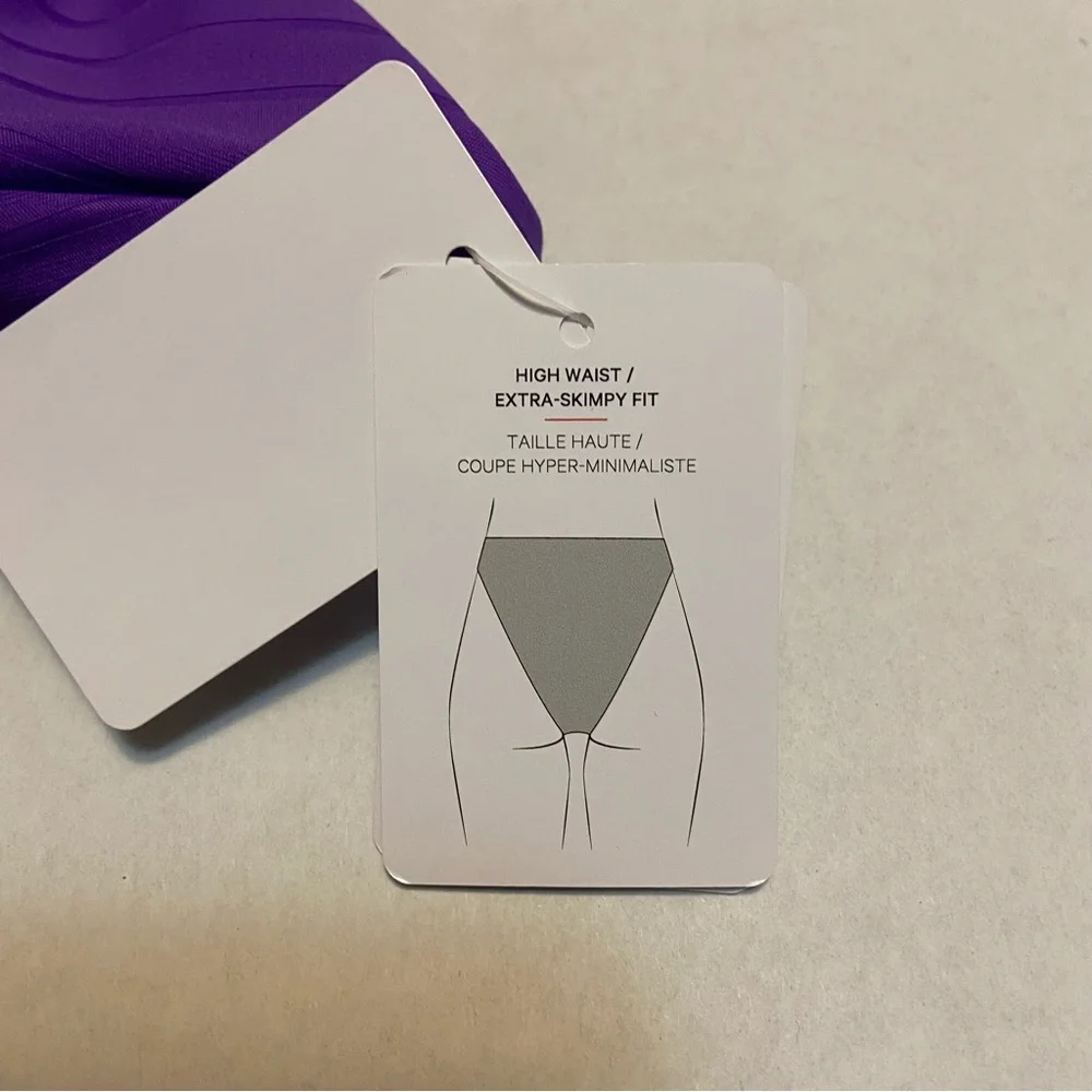 Lululemon Purple Bikini Bottom - Picture 6 of 9
